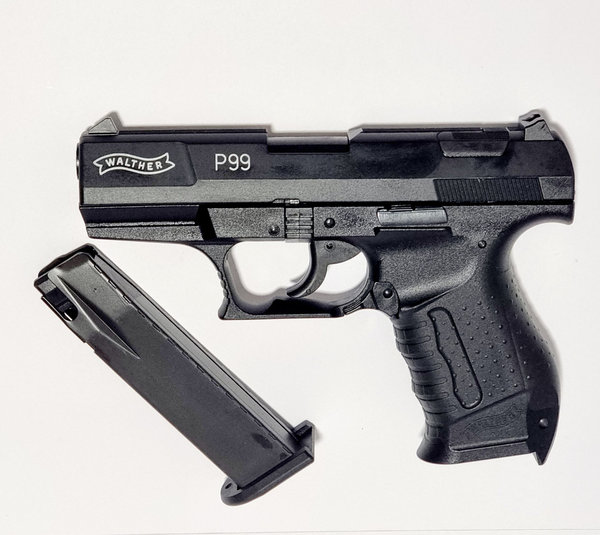 Walther P99 9 mm P.A.K. - Schwarz Schreckschusspistole , ab 18 Jahren