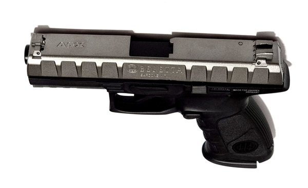 Beretta APX 4,5 mm (.177) BB - Grey Airguns CO2, Blow Back, 3 Joule, bicolor, ab 18 J