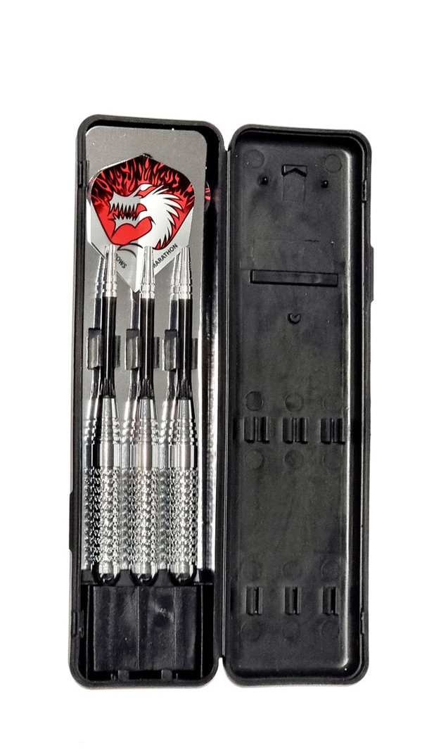 HARROWS Silver Arrows 24 g Steel Darts - 3 Komplett Pfeil in Box