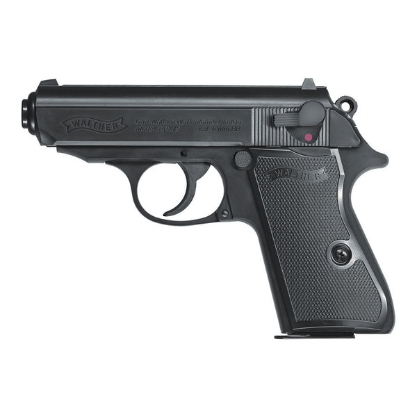 Walther PPK/S 6 mm BB Airsoft Federdruck, 0,5 Joule