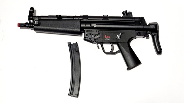 Heckler & Koch MP5 A5 EBB 6 mm BB, Airsoft Gewehr, Electric, schwarz, 0,5 Joule, ab 14 J.
