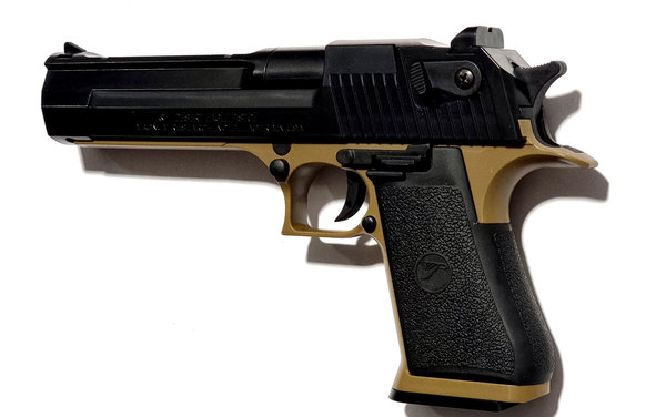 Magnum Research, Inc. Desert Eagle .50AE, Airsoft Pistole, bicolor, Federdruck, 0,5 Joule, ab 14 J.