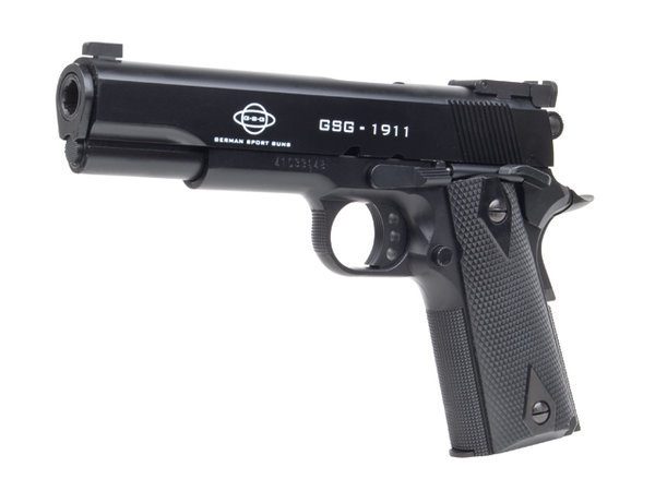 GSG 1911 Heavy Weight, Federdruck, Airsoft Pistole, 6 mm, 0,5 Joule, schwarz, ab 14 J.