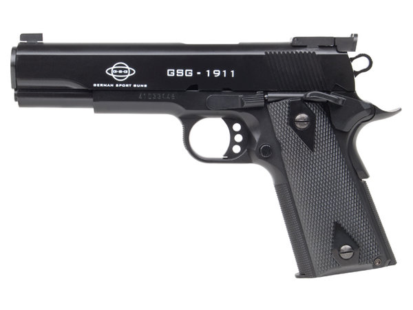 GSG 1911 Heavy Weight, Federdruck, Airsoft Pistole, 6 mm, 0,5 Joule, schwarz, ab 14 J.