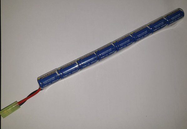 Akku Ni-Mh 9,6V 1600 mAh Intelect, Stick Type
