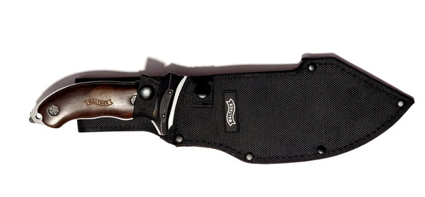 Walther FTK 440 C ,  Messer mit Feststehende Klinge, Griffmaterial Walnussholz / G10