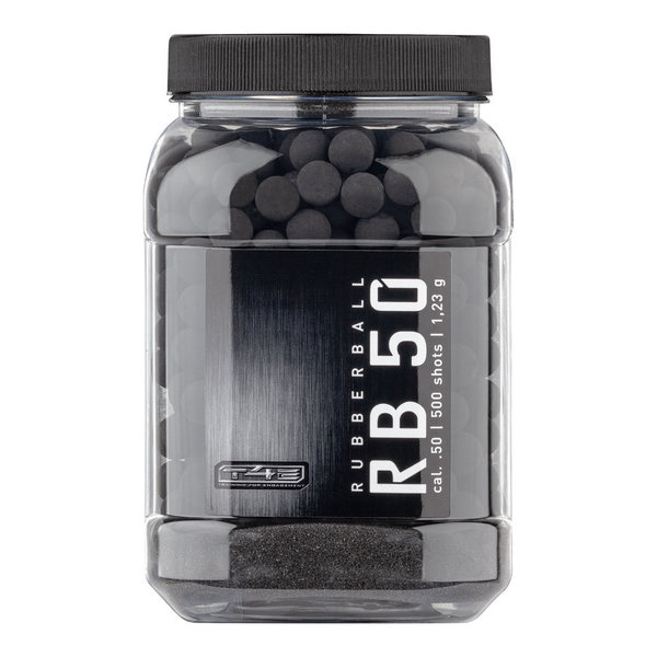 Rubberballs  T4E RB 50 Prac Series .50 - Inhalt: 500 Stk.,a  1,23 g