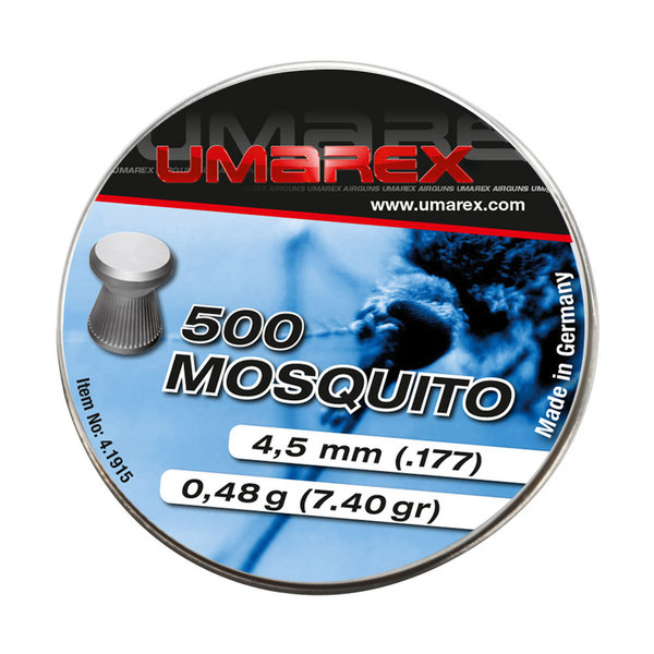 Diabolos Umarex Mosquito 4,5 mm (.177) - 500 Schuss, Flachkopf