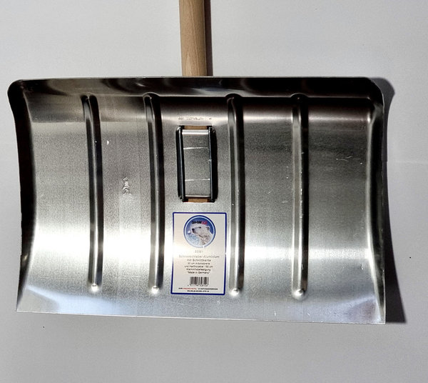 SHW Schneeschieber, Aluminium, 50 cm, Siel 1300 mm, Ohne Schutzkante