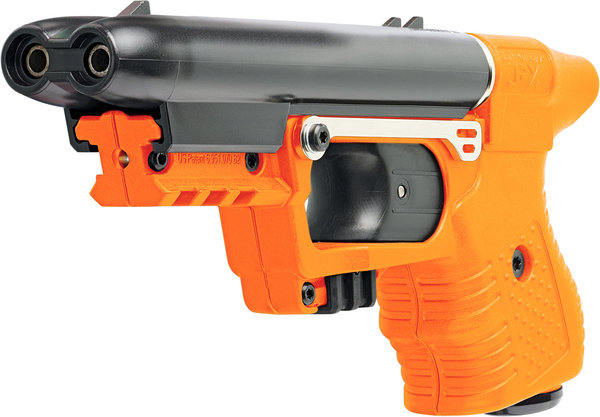Pfefferspray Pistole Jet Protector JPX (Orange), bis zu 7 Meter Reichweite