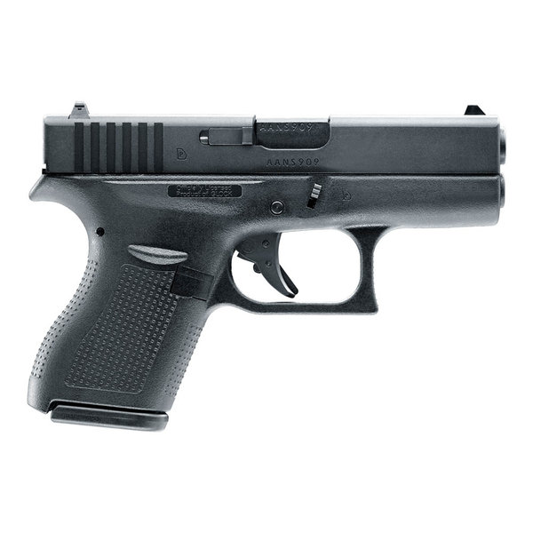 Glock 42 6 mm BB Airsoft Pistole , Gas, 1 Joule, schwarz, ab 18 Jahren