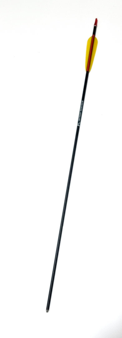 Aluminiumpfeil EK Archery Research BLACK Premium, 30", 78 cm, 1716 - 1 Stück