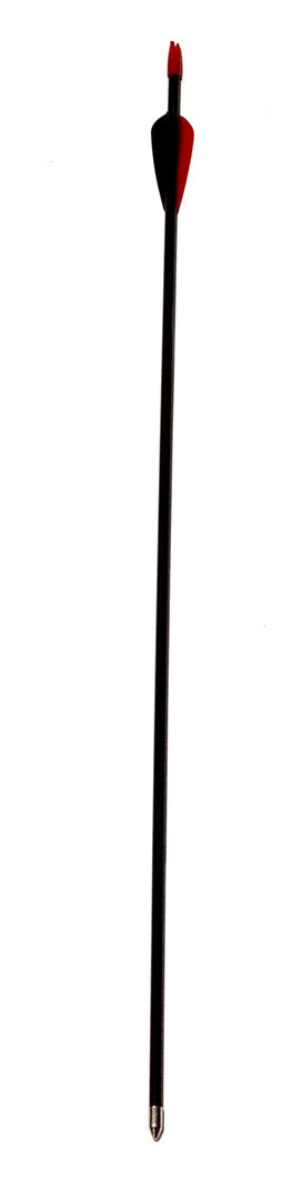 Tropo SPHERE Fiberglaspfeil mit Standard Befiederung 26 Zoll -  68 cm für Bögen bis zu 40 Lbs 1Stück