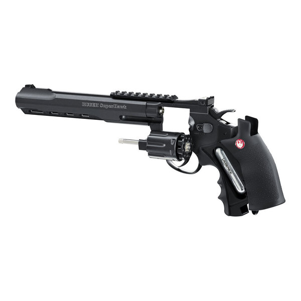 Ruger "SuperHawk 8"6 mm BB - Schwarz Airsoft CO2, 4,0 Joule, Vollmetall, ab 18 J.