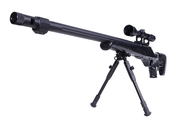 GSG MB11 Sniper Airsoft inkl. Zweibein und 3-9x40 Zielfernrohr  2,0 Joule, 6 mm BBs, Federdruck