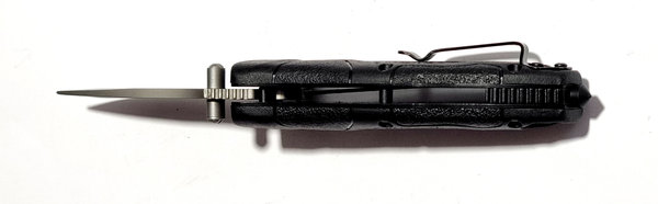 Walther STK II - Silver Tac  Knife II, 440 C mit Polymergriff, incl. Nylonholster, Federunterstützt