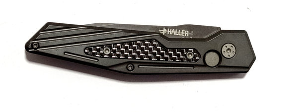 Haller Select Springmesser SILFRI Carbon,  440 C Stahl