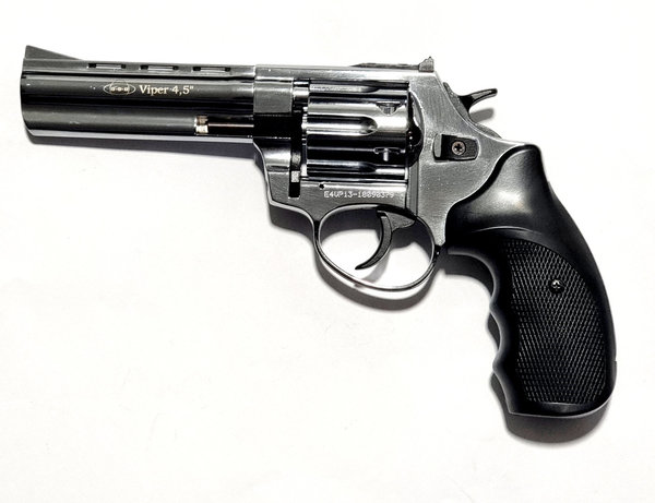 GSG Ekol Viper 4,5" Lauf 9mm R.K.  Revolver, chrom