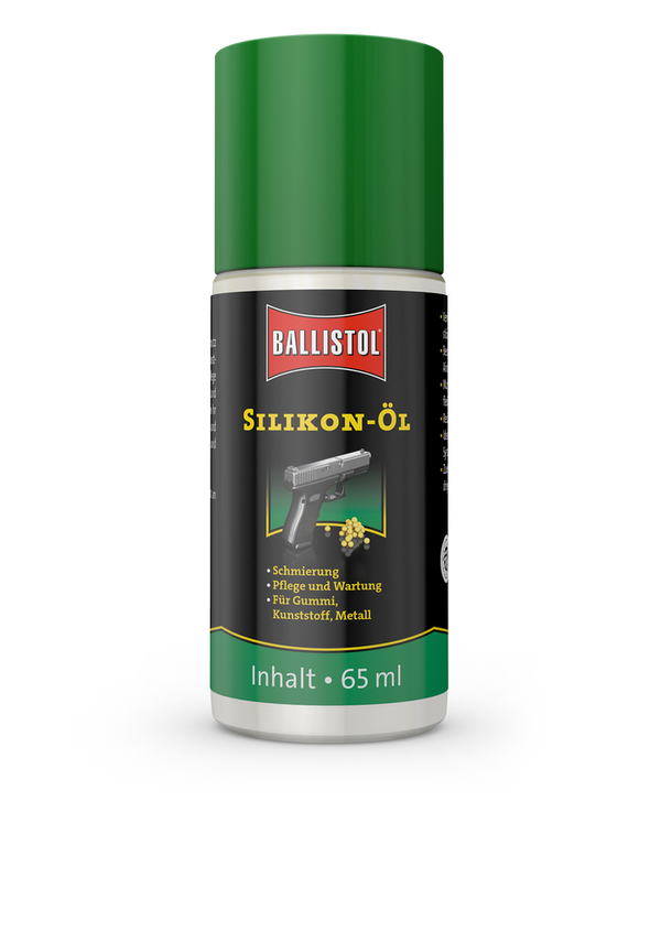 Ballistol Silikon-Öl für Waffen 65 ml.