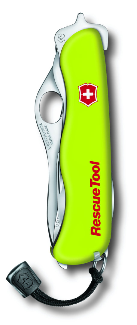 Victorinox Rescue Tool, Großes Taschenmesser mit Frontscheibensäge