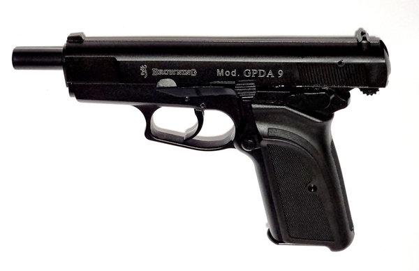Browning GPDA 9 9 mm P.A.K. - Schwarz, Schreckschusswaffe Pistole, ab 18 Jahren