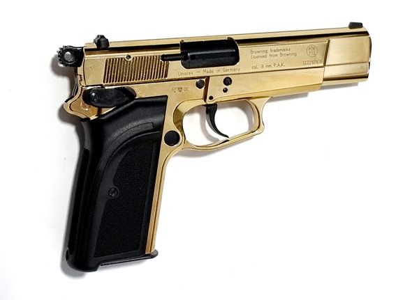 Browning GPDA 9 9 mm P.A.K. - Gold Schreckschusswaffen Pistolen, 18+