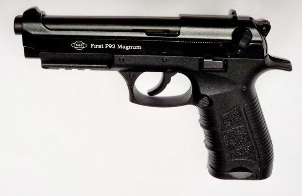 Ekol P92 Magnum,  9mm P.A. Knall, schwarz, Schreckschuss Pistole, 18+,