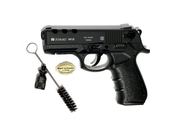Zoraki  Mod. 4918, 9mm P.A.K. schwarz,   Schreckschuss Pistole 18+