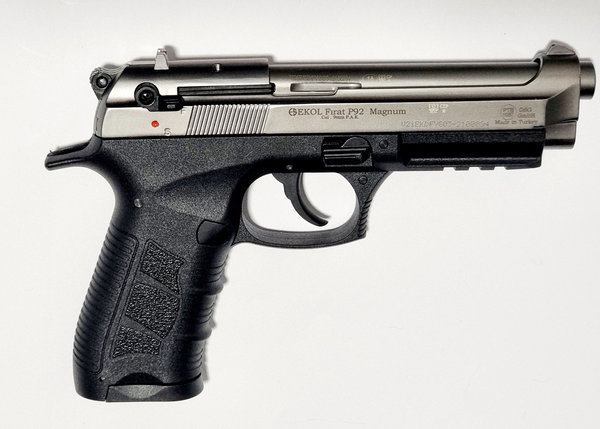 GSG Firat  P92 Magnum titan,  9mm P.A. Knall, Schreckschusspistole