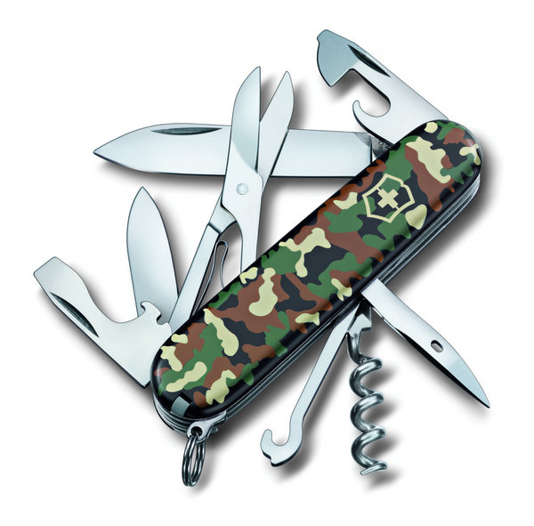 Victorinox Climber Desert-Camouflage, mittleres Taschenmesser mit 14 Funktionen