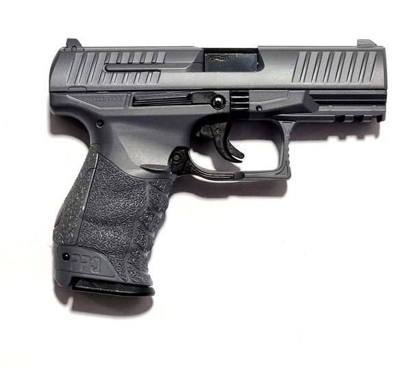 Walther PPQ HME 6 mm BB Airsoft Federdruck Pistole,  Metal Grey, 0,5 Joule, ab 14 J.