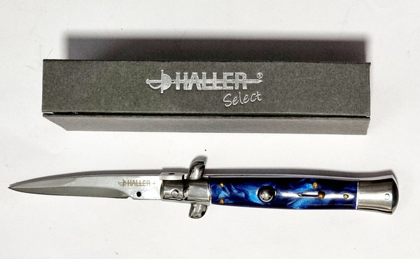 Haller Select Springmesser Sprogur blau/schwarz, ab 18 Jahren