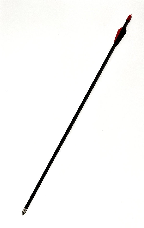 Tropo SPHERE Fiberglaspfeil mit Standard Befiederung - 28 Zoll ca. 74 cm - 10 Stück, bis 40 lbs.