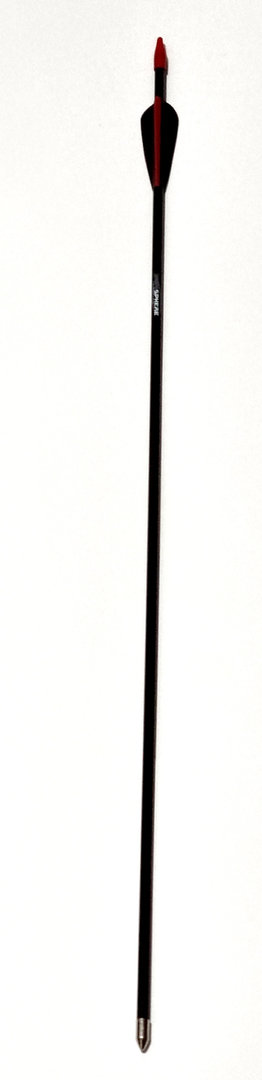 Tropo SPHERE Fiberglaspfeil mit Standard Befiederung - 32 Zoll - ca. 83 cm, bis 40 lbs.-1 Stück