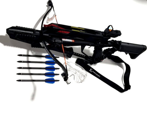 EK ARCHERY Cobra System Adder - 130 lbs - Pistolenarmbrust mit 5 -Schussmagazin, ab 18 J.