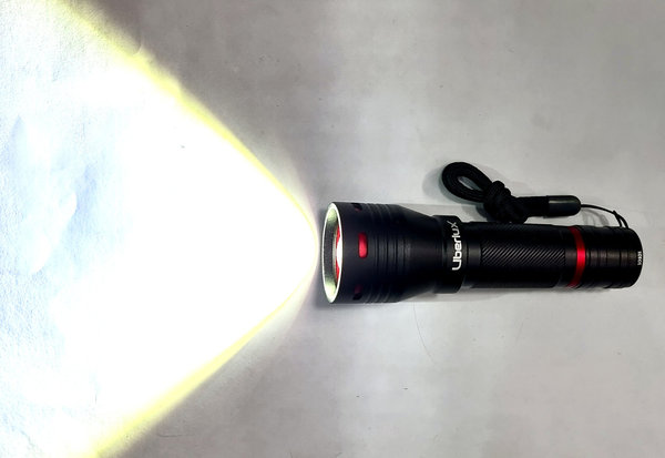 Taschenlampe Uberlux mit Zoom (350 Lumen), Outdoor