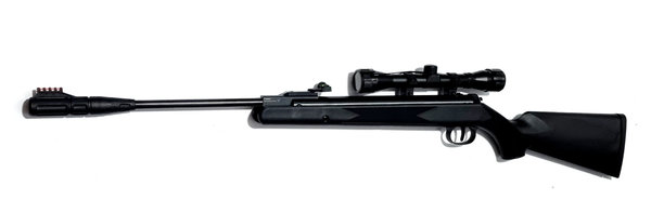 Hämmerli Black Force 800 Combo 4,5 mm (.177) Diabolo Airgun Federdruck Luftgewehr  4x32Zielfernrohr