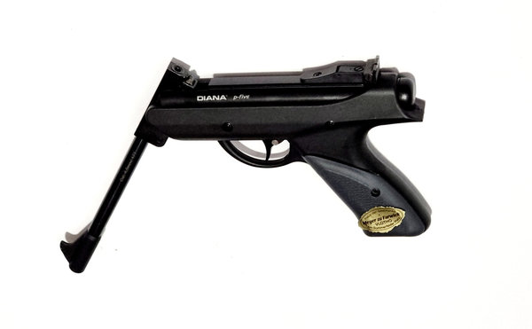 DIANA P-five - Druckluft Pistole mit Federdruck  122 m/s, frei ab 18 J