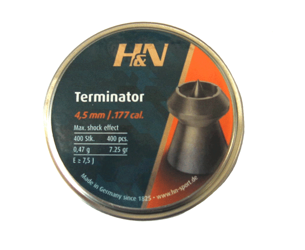 Diabolo, Terminator, H&N ,4,5mm , 400Stck.