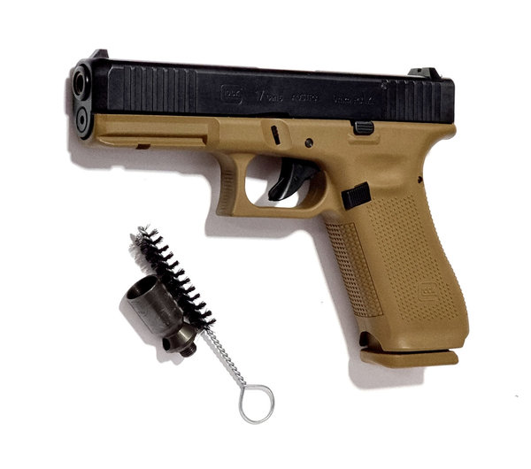 Glock 17 Gen5 BLK-COY French Edition, 9 mm P.A.K. -  Schreckschuss Pistole, im original Glockkoffer
