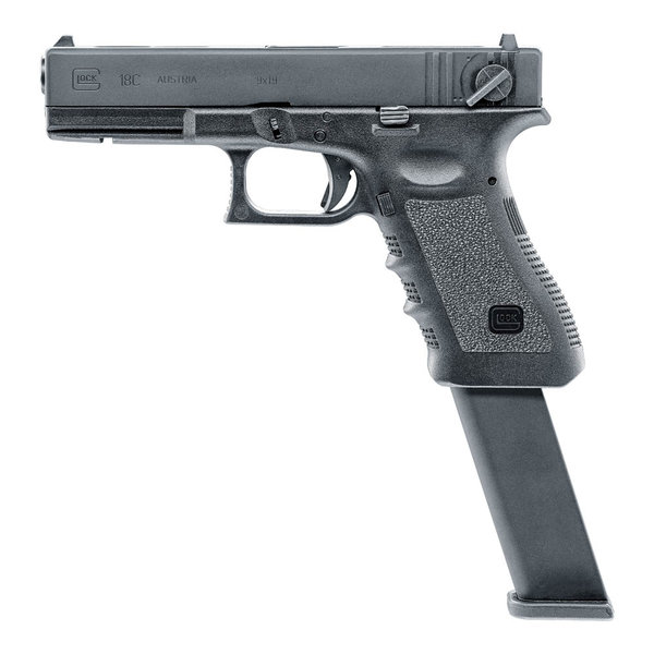 Glock 18C Gen3, 6 mm BB Airsoft Gas, 1,0 J, frei ab 18 j.