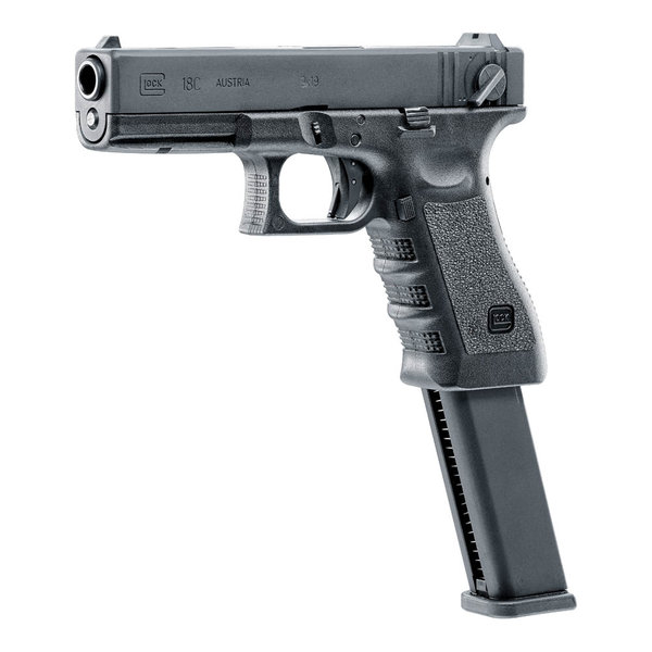 Glock 18C Gen3, 6 mm BB Airsoft Gas, 1,0 J, frei ab 18 j.