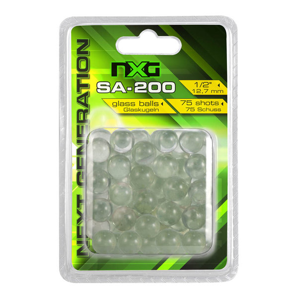 NXG SA-200 Glas Balls 75 Stk. Schleudern Munition