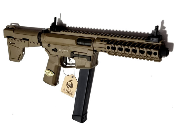 Ares M4 45 Pistol - S Class-L - Airsoft S-AEG, 1,3 Joule, 6 mm BB, Dark Earth