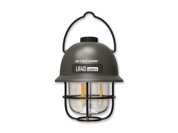 Campinglampe Nitecore LR40 Oliv, mit Integrierter Akku