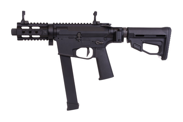 Ares M4 45 Pistol - X Class schwarz 6mm - S-AEG -  Airsoft Gewehr